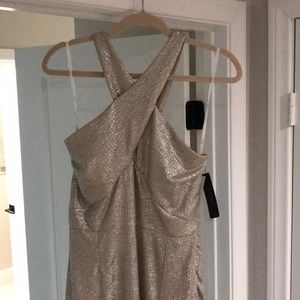 Laundry be Shelli Segal gold gown